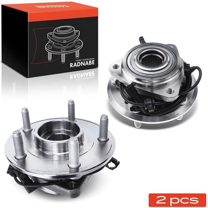 Frankberg 2x Wielnaaf Set Achter voor Hyundai