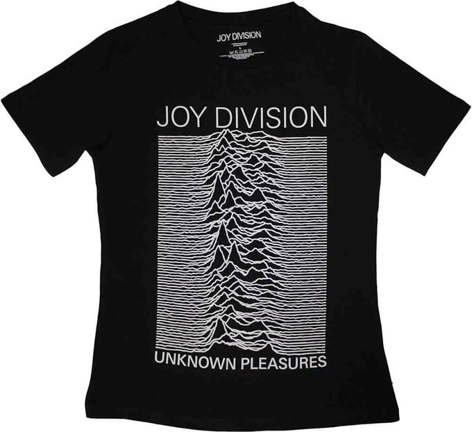 Joy Division - Unknown Pleasures FP Dames T-shirt - S - Zwart