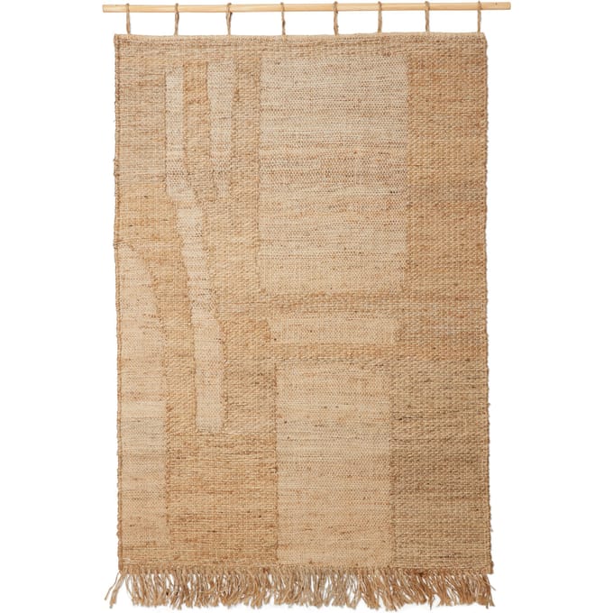 Ferm Living - Harvest Wand Vloerkleed - natural - beige