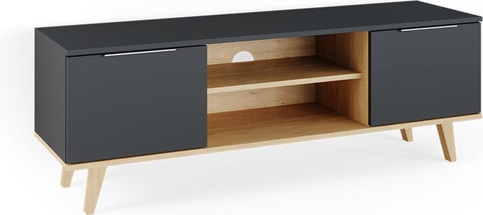 Vicco Nautica TV-meubel – 138 x 49 cm Antraciet