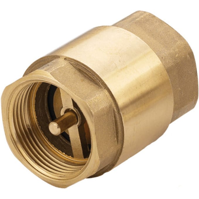 G1/2'' Messing Terugslagklep NBR 0.04-25bar (0.58-363psi)