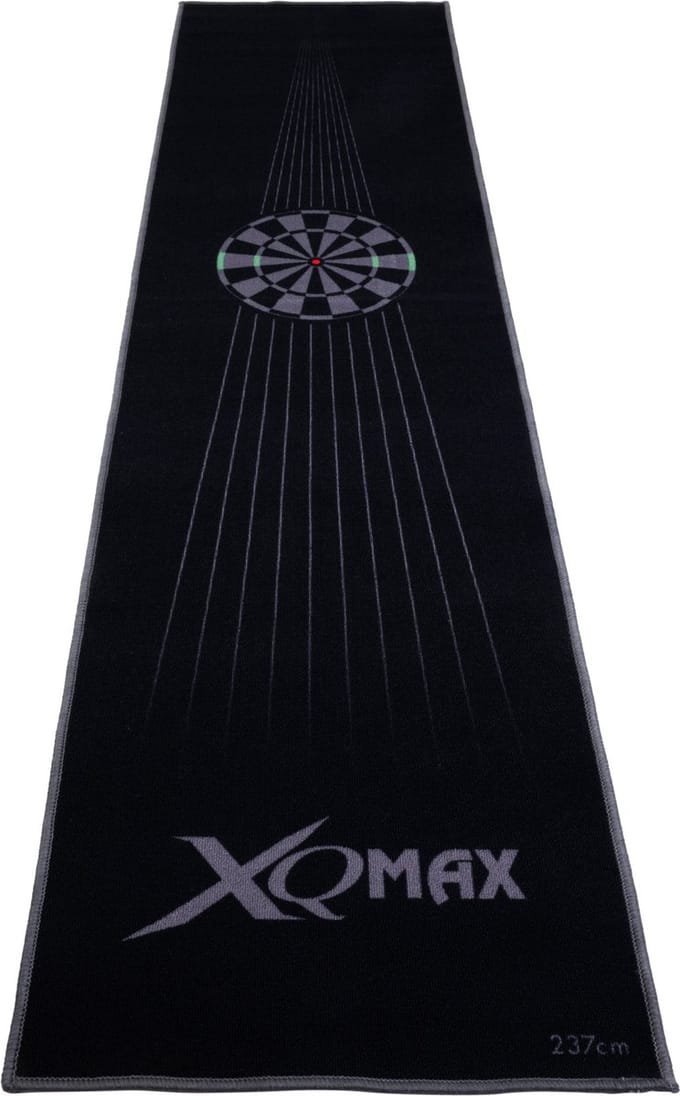 XQ Max Carpet Dartmat Black Green 237x60