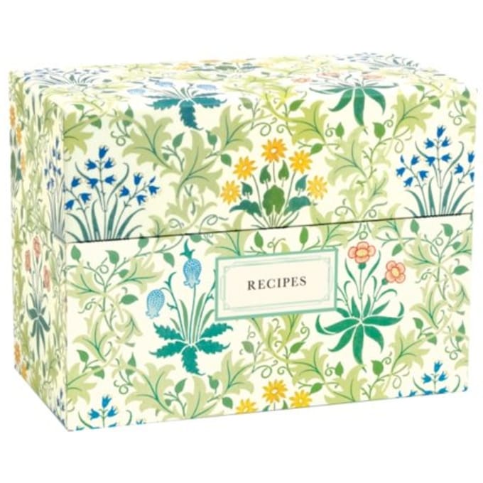 V&A William Morris Recipe Box - William Morris