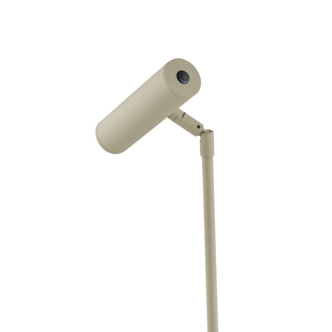 HELL Tom Pro LED tafellamp, zandkleurig, hoogte 47cm, CCT, dimmer