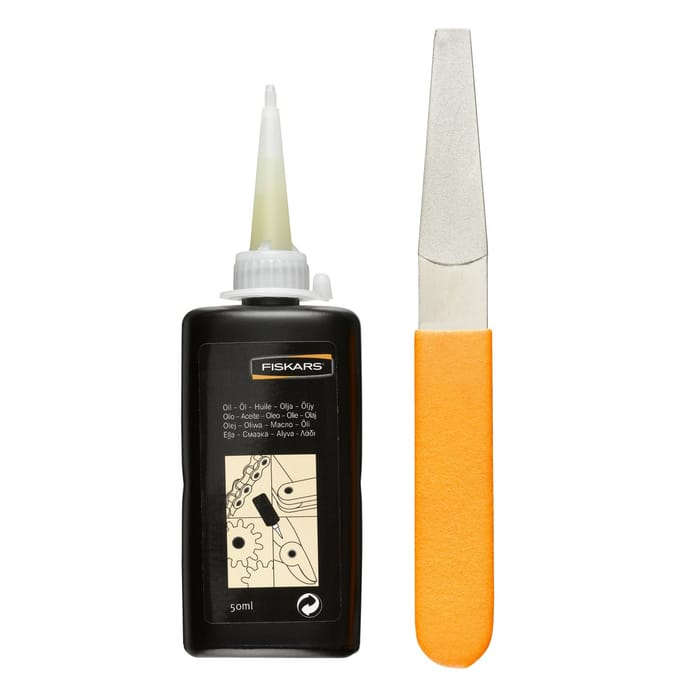 Fiskars Onderhoudsset Gereedschap - met Diamantveil & Olie