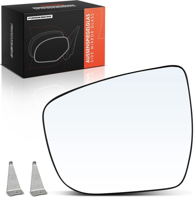 Frankberg 1x buitenspiegelglas links voor Nissan