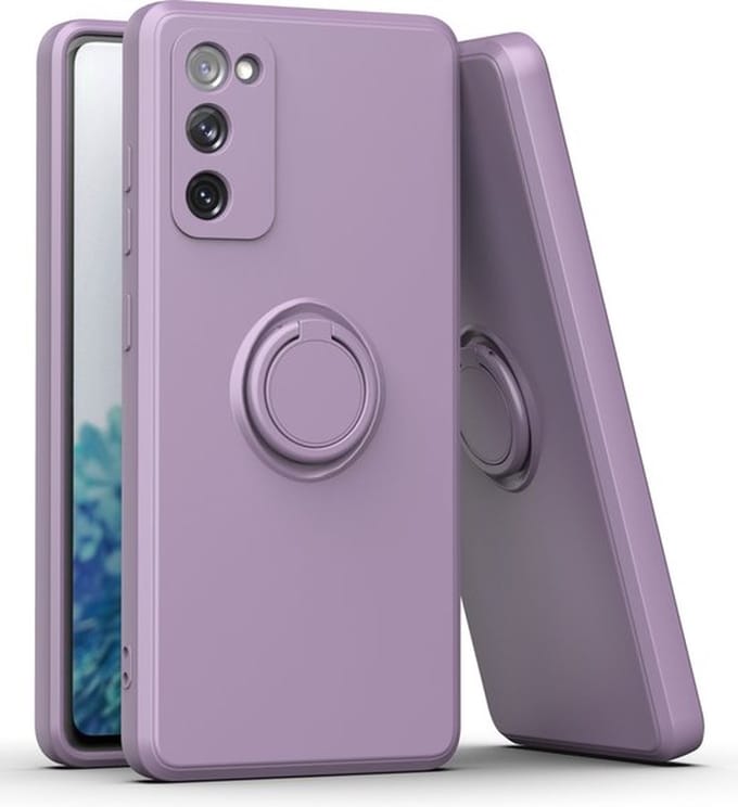 Samsung Galaxy S23 Plus Back Cover | Telefoonhoesje | Ring Houder | Paars