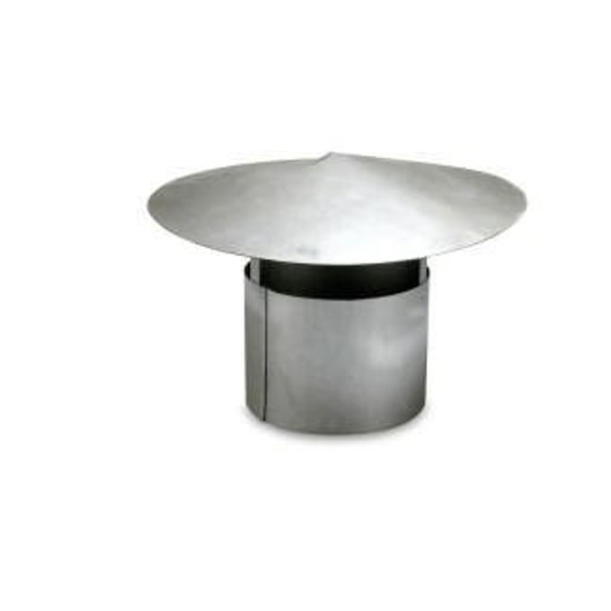 Uitlaatpijp regenkap 150 mm
