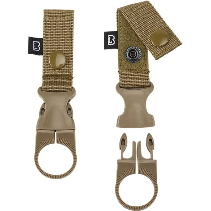Brandit - Belt and Molle Loop Bottle Holder 2 Pack Molle accessoire - One size - Beige