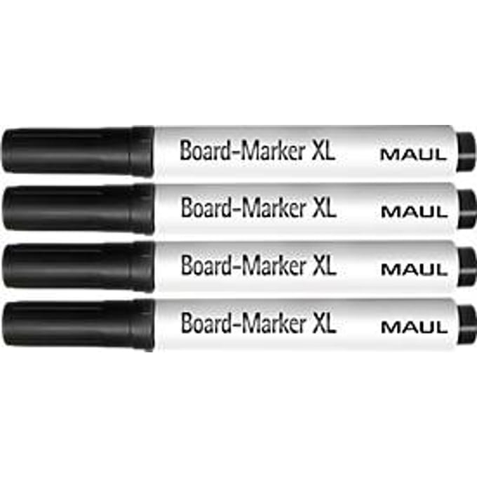 MAUL bordstift XL, zwart, 4 stuks