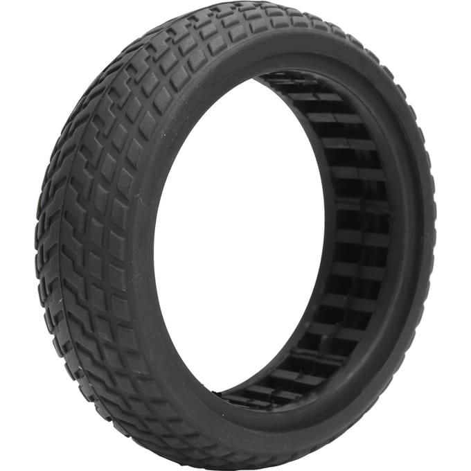 Explosieveilige Massieve Band Rubber Band Hol Uit Demping voor 6,5 inch Elektrische Scooter black
