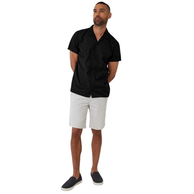 Threadbare Maples-shirt voor heren, standaardmodel (Zwart)