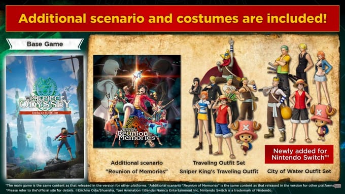 One Piece Odyssey (Deluxe Edition) - Nintendo Switch - RPG