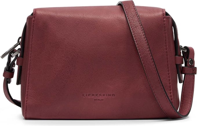 LIEBESKIND BERLIN Schoudertas Lou 2 Crossbody Bag Berry Donkerrood