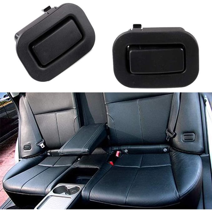 Bouton d'inclinaison de siège arrière gauche et droit, 2 pièces, pour Subaru Forester 2009 – 2013 black