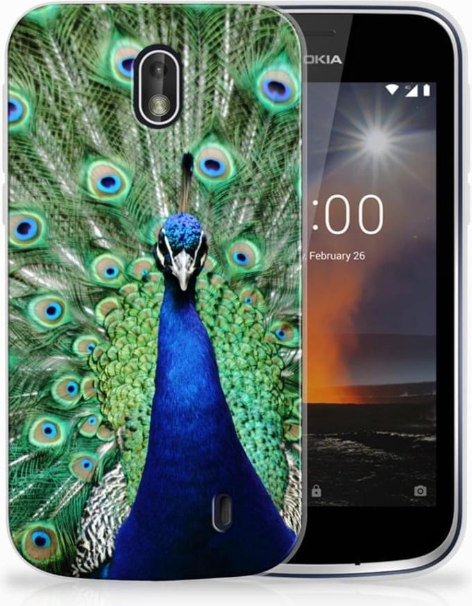 Nokia 1 TPU Hoesje Pauw