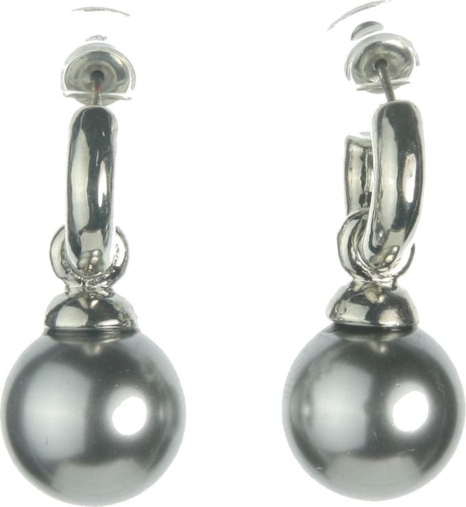 Behave - Oorsteker met Hangende Parel - Tijdloos Design - 3 cm