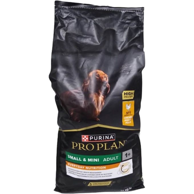 12 kg of 14 kg Pro Plan droogvoer voor honden + 345 g/426 g Pro Plan Dental Care hondensnack gratis! - Small Mini Adult dagelijkse voeding 14 kg