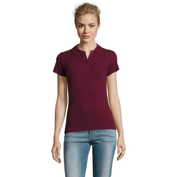 SOLS Dames/Dames Perfect Poloshirt (Bourgondië)