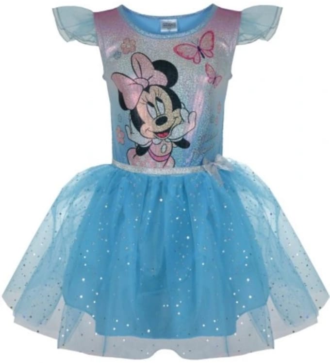 Minnie Mouse Jurkje - Tulejurk - Maat 134