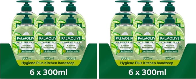 Palmolive Handzeep - Hygiene Plus Kitchen - 12 x 300 ml