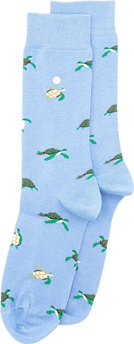 Alfredo Gonzales unisex sokken turtles blauw