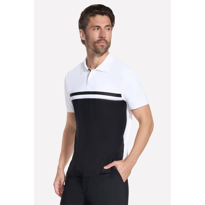 Skechers Ace Tour Polo Polyester Heren Witte Polo Shirt