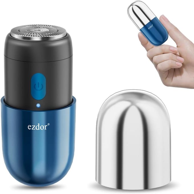 Compact Elektrisch Scheerapparaat USB-C Oplaadbaar & Waterdicht Draagbaar Scheermes