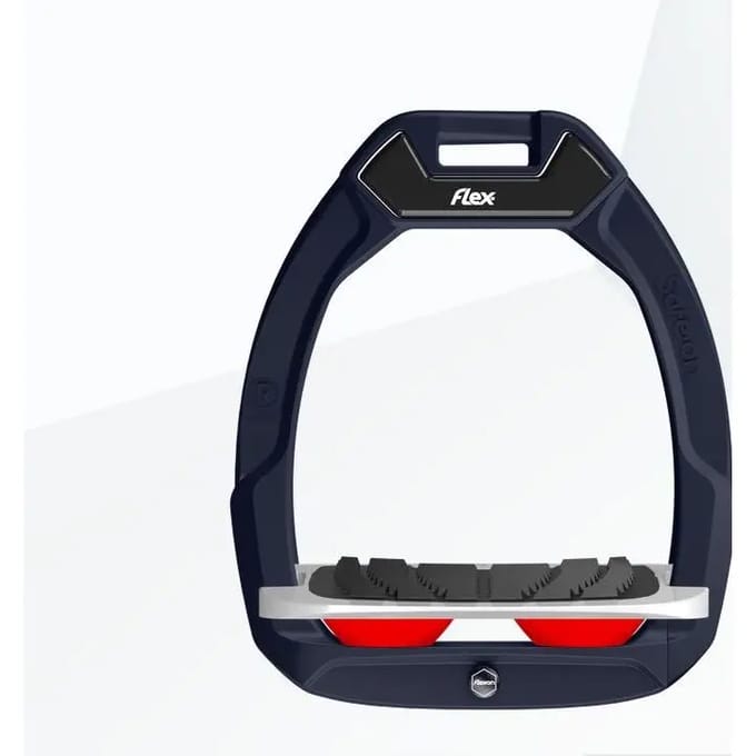 Veilige rijbeugels Hellend Grip Bruin/Grijs/Rood Flex-On Safe-On