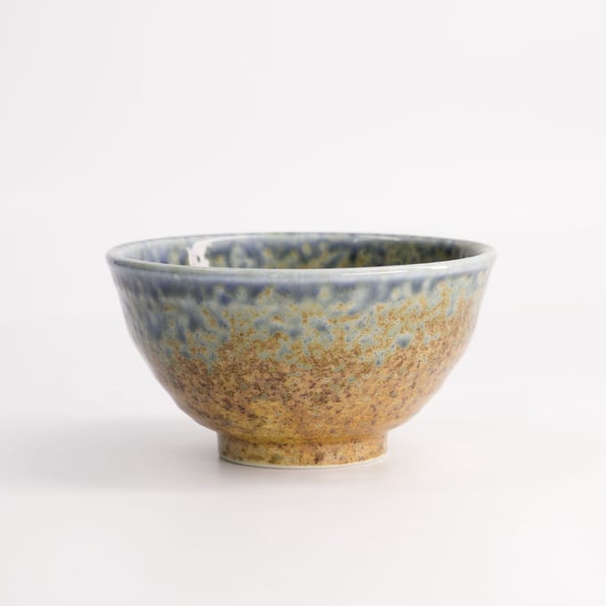 Blauwe Kom - Minoyaki - 12 x 6,4cm 350ml