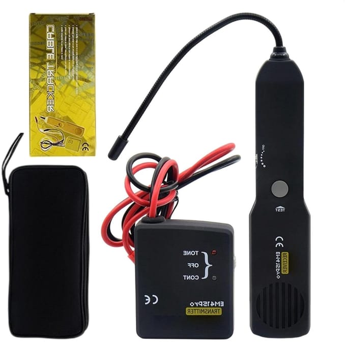 Bedrading Tracer - Circuit Detector - Voertuig Diagnose - Digitale Weergave - 9.5cm - Zwart