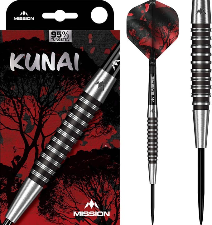 Mission Kunai Black 95% - Dartpijlen