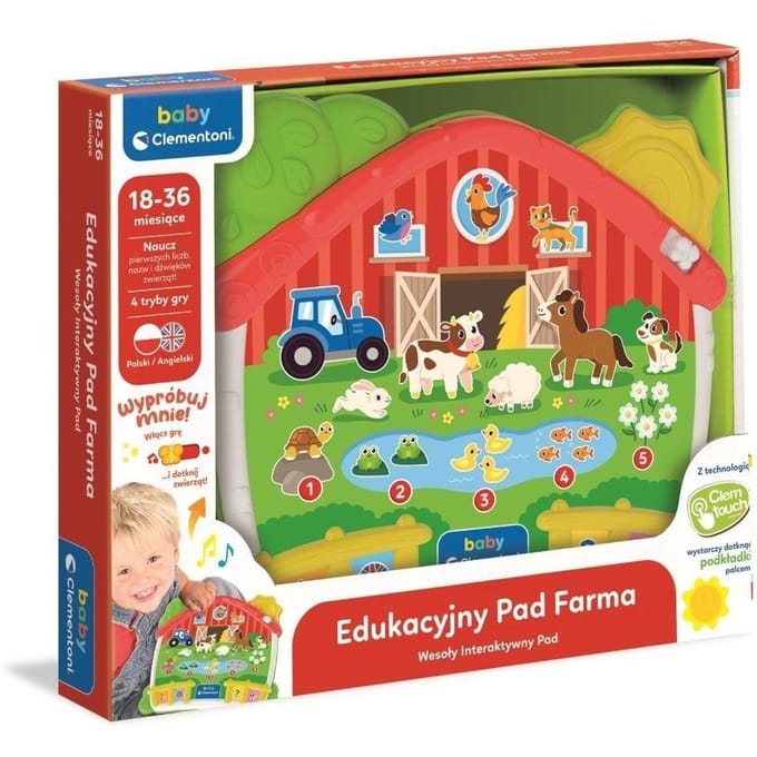 INTERACTIEVE EDUCATIEVE PAD BOERDERIJ 50386 CLEMENTONI