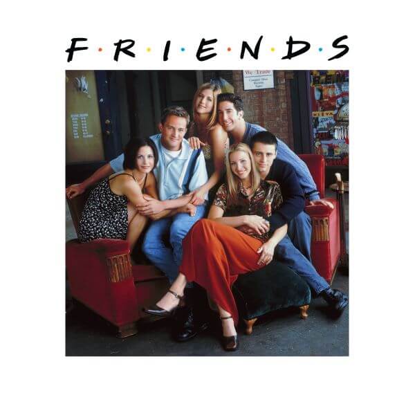 Friends Classic Character dames t-shirt - Wit - S