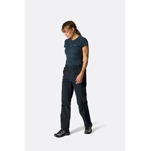 Rab Firewall Waterdichte Broek Dames (Maat - 12 Long, Kleur - BLACK)
