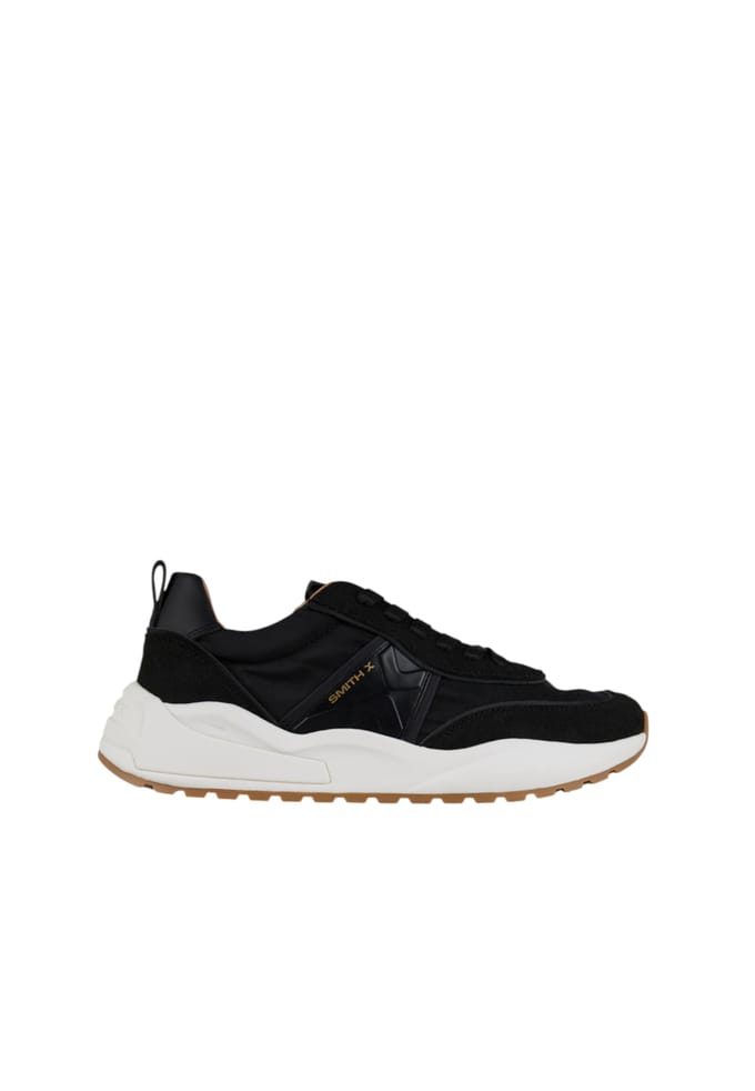 sxbcbzm-7862-blk Alexander Smith Mannen Leder Zwart