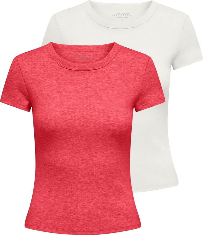 ONLY - ONLEASY S/S TOP CS JRS 2 PACK - Meisjes - T-shirts