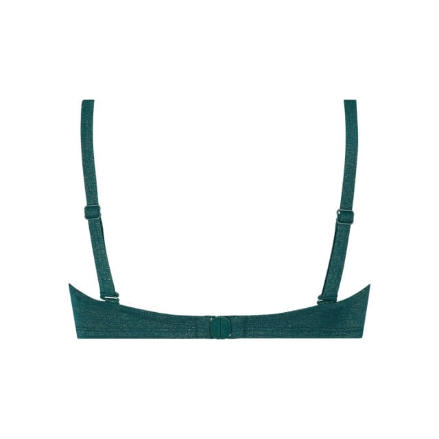 Ten Cate bikini top twisted buckle bottle green voor Dames | Maat 44D (90D)