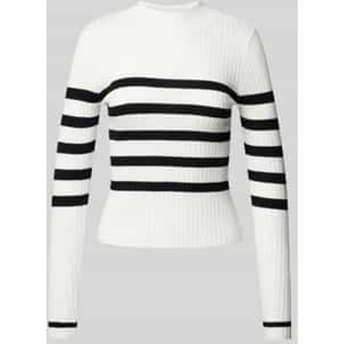 Gebreide pullover van ribtricot, model 'FIFI'