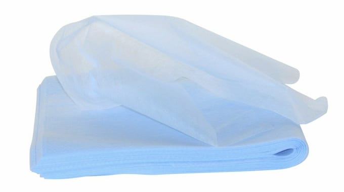 Stofwisdoek polypropyleen 20 g/m² ChiaMo.nl blauw 25 × 60 cm – 100 stuks