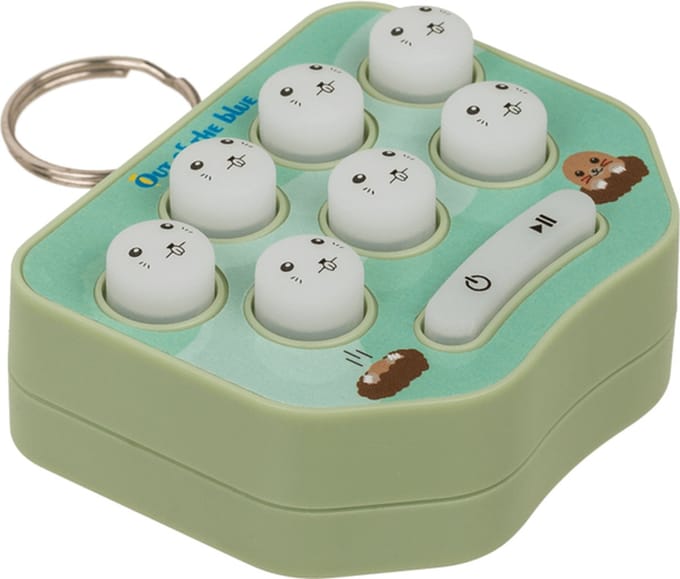 Tap-A-Mole Mini Spelconsole Met Sleutelhanger