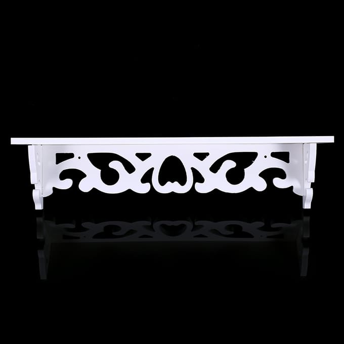 Witte Holle Zwevende Plank Muur Winkel Boekenkast Display Plank Meubels white