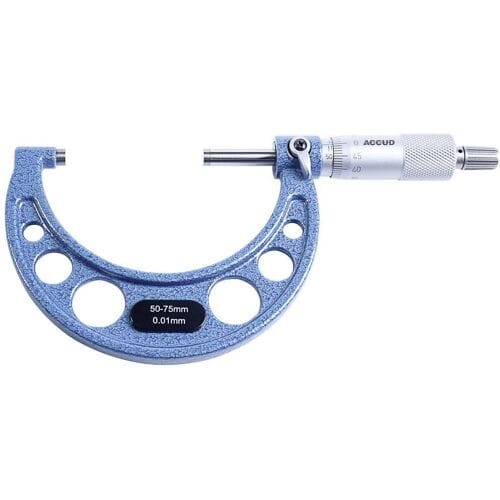 Accud 1599709 Schroefmaat 75 mm (max) Aflezing: 0.01 mm DIN 863-1