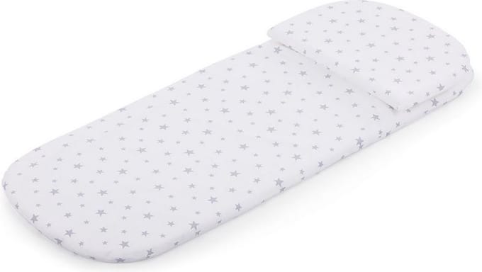 Chipolino Matras Kinderwagen - Grey Stars - 78L x 31B x 2H cm