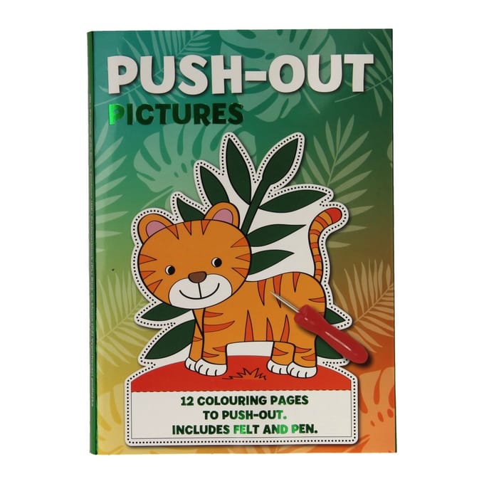 Prikblok - Jungledieren - Met priklap en prikpen