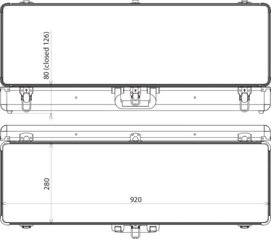 Dehn Plastic Lege Koffer Voor Spanningsdetector - 766994
