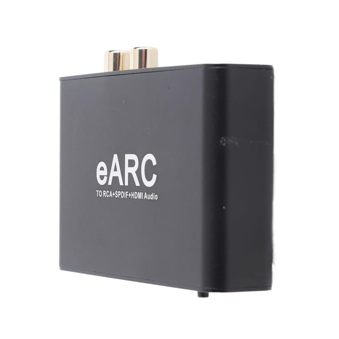 EARC ARC Geluidsextractor HD Multimedia Interface Optische 3.5mm Uitgang HD Multimedia ARC Adapter voor gray