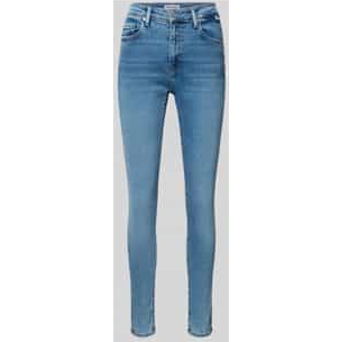 Skinny fit jeans van katoenmix, model 'TILLAA'