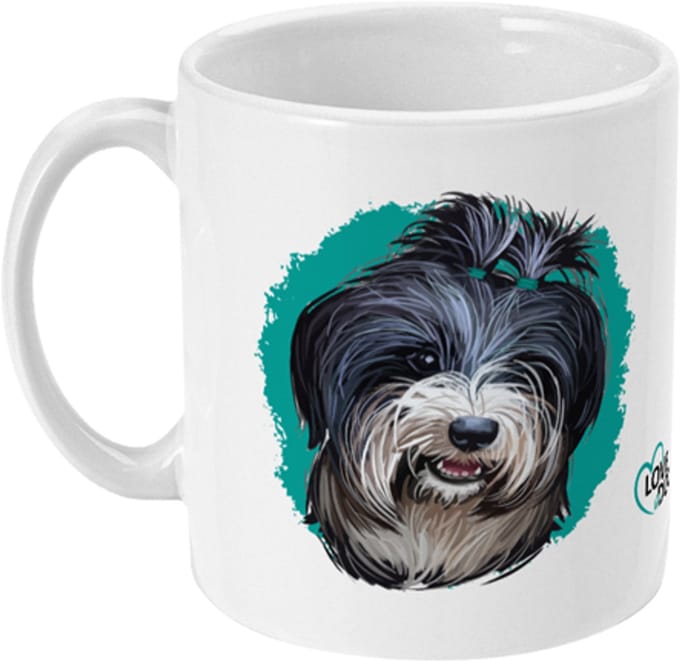 Mok Love Dogs Tibetan Terrier - Tibetaanse Terrier, 325ml