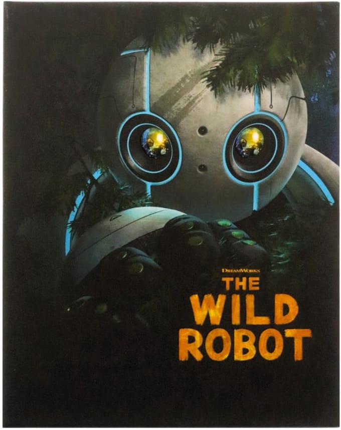 Wild Robot - Limited Ultimate Collector’s Steelbook - 4K Ultra HD + Blu-ray - Import